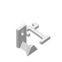 Support universel pour cutter - panneau Ikea Skådis — photo 4