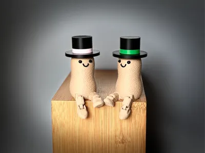 Jellycat-inspired Peanut the magician
