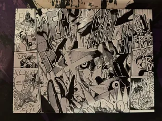 Chroma Canvas Pokemon Manga Panel Metagross