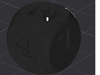 Simple six sided dice 