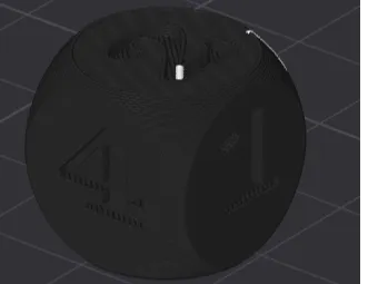 Simple six sided dice 