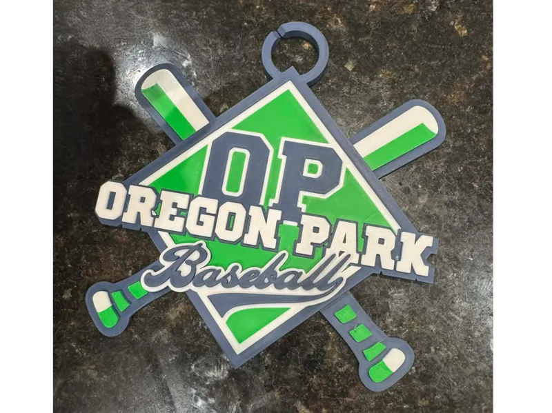 Oregon Park Baseball – Hype Chain Pendant 