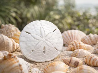 Sand Dollar Wall Decor / Coastal Style