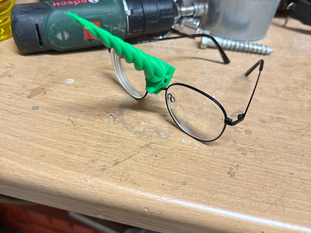 Einhorn Clip-On-Accessoire