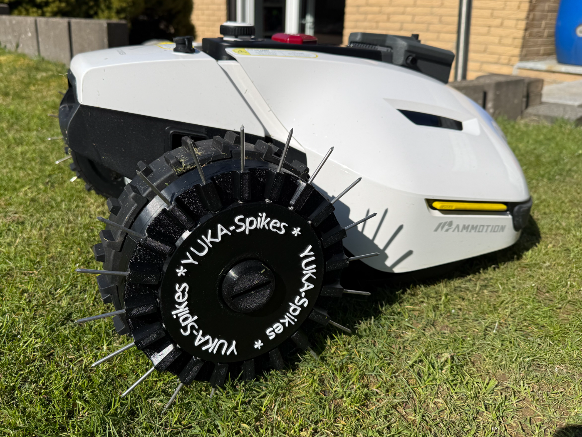 Lawn Aerator Attachment for Mammotion Yuka