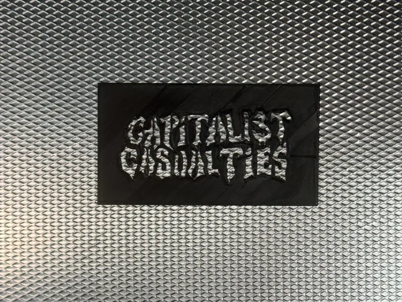 CAPITALIST CASUALTIES LOGO STENCIL