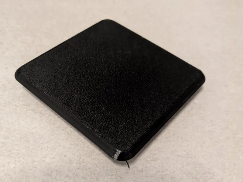 80x80 profile cap for sliding gate.