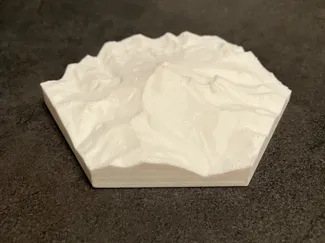Mt Baker 3D Scan Model 02