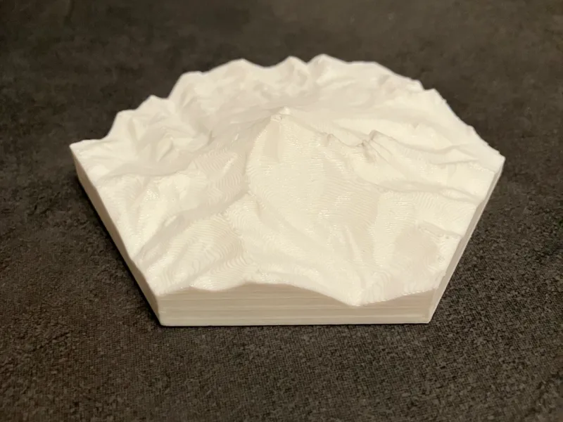 Mt Baker 3D Scan Model 02