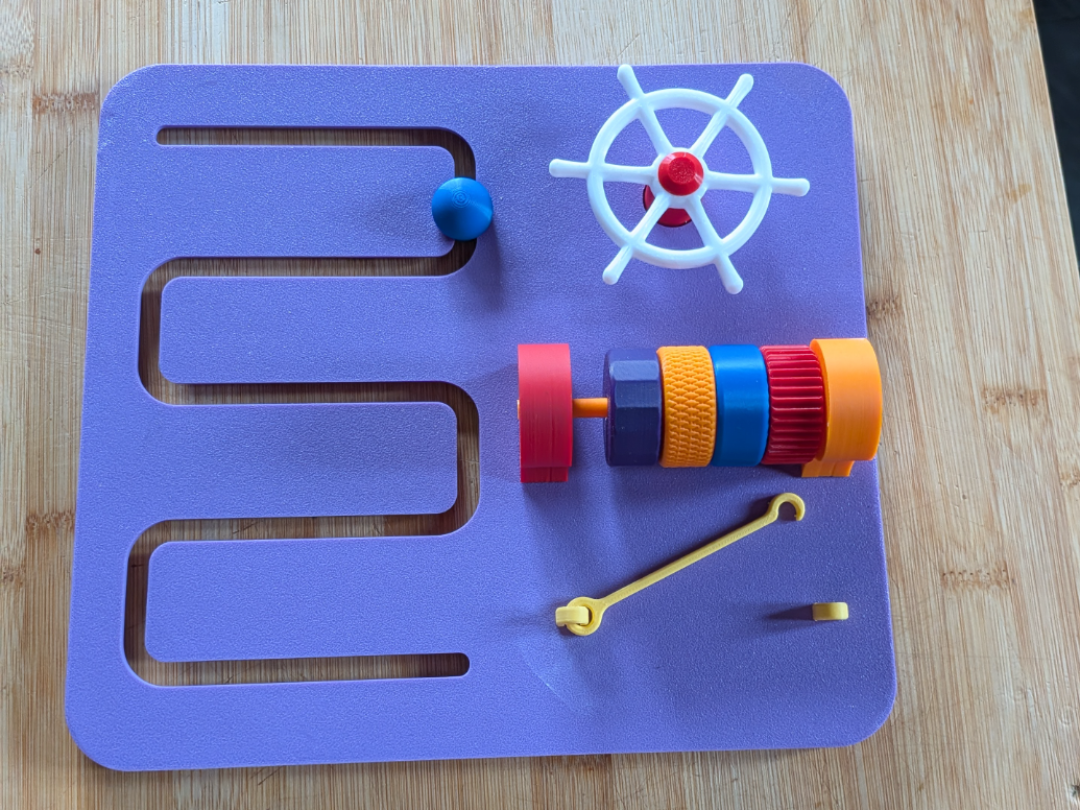 sensory Fidget board no AMS no hardware
