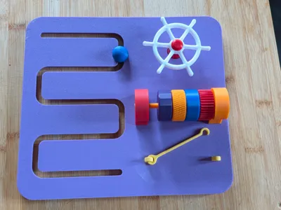 sensory Fidget board no AMS no hardware