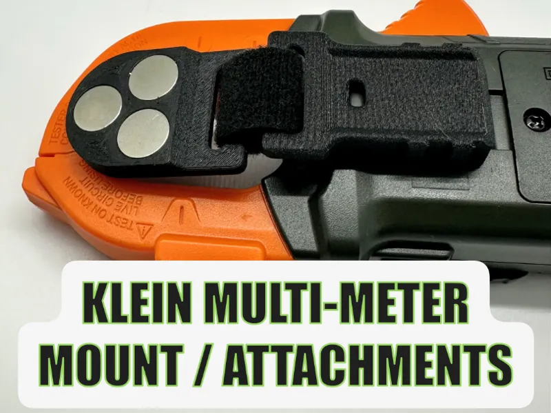 Klein Multimeter Mount / Attachments
