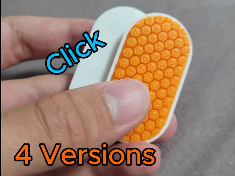 Fidget Slider, 6 x 3 magnets, 4-Versions, no AMS 