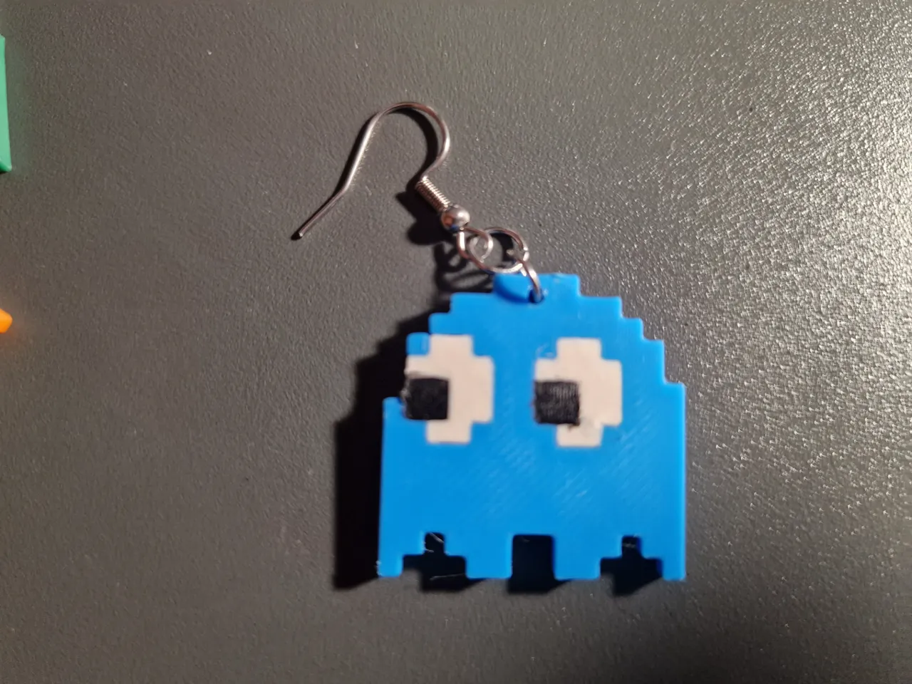 Pac Man Earrings/keyring view 3
