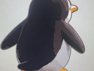 the penguin who walked