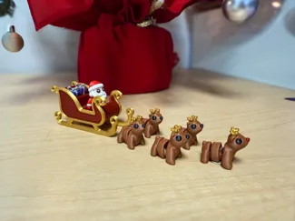 Mini Santa Sleigh for Zou3D - No AMS or Supports