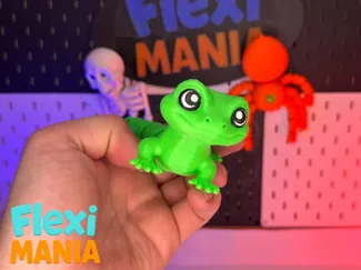 Flexi Lizard  | Print-in-Place Articulated Lizard