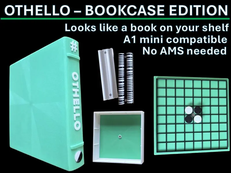 Othello (Reversi) - bookcase edition!