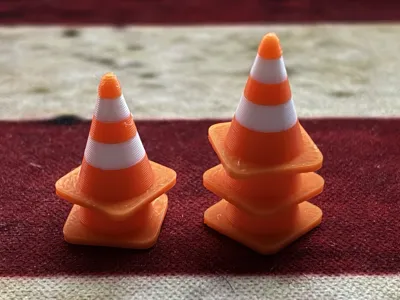 Mini Traffic Cones (Stackable)