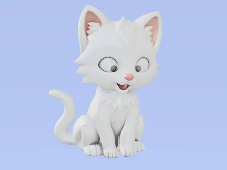 小猫咪模型