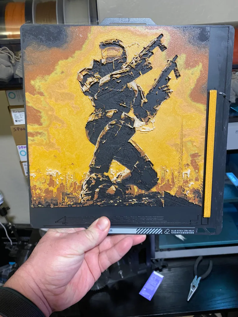 HueForge Master Chief