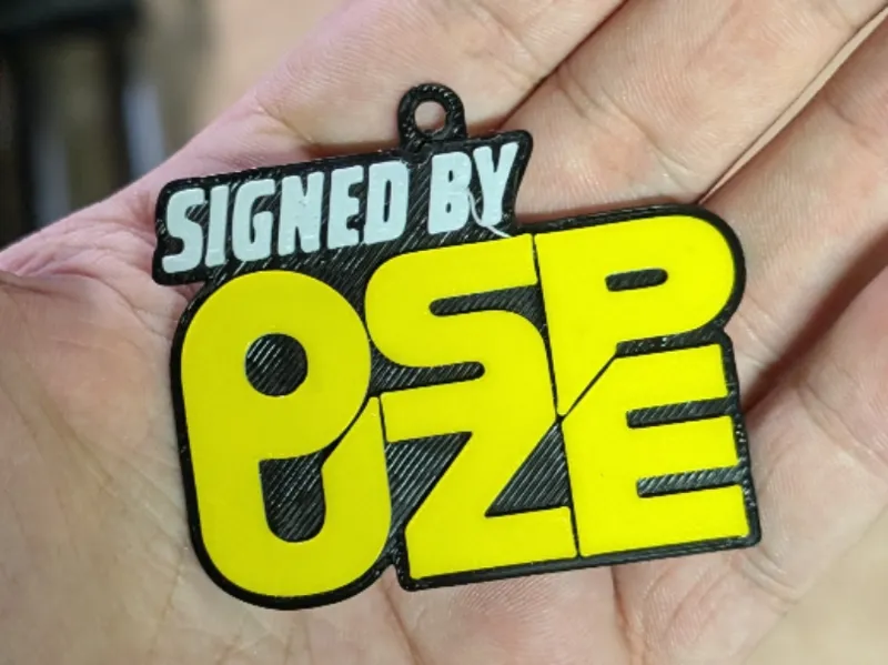 Ospuze Keychain
