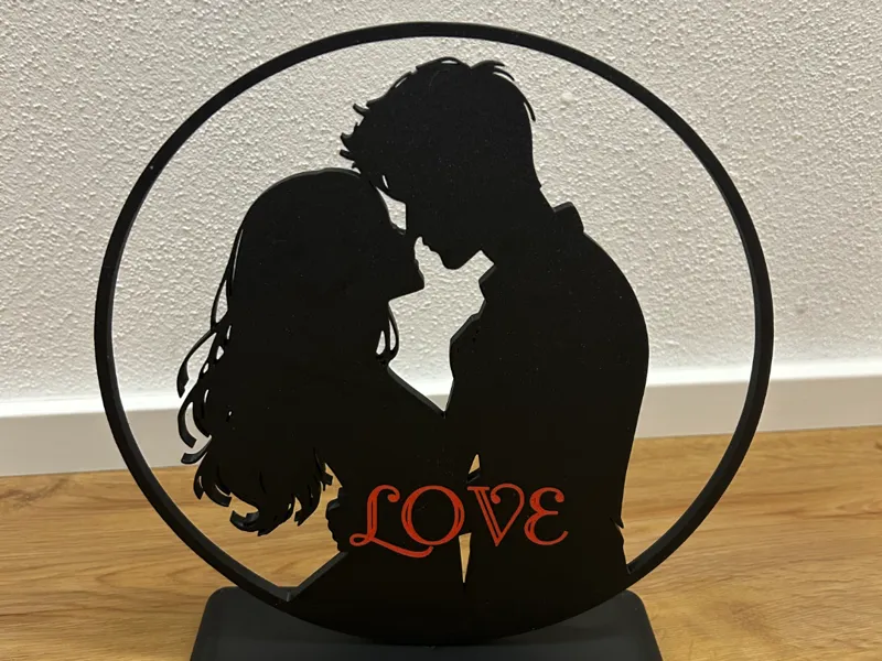 LOVE / Aufsteller / Ringaufsteller / Valentinstag