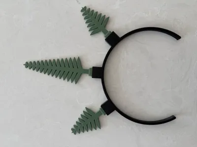 Fern head band