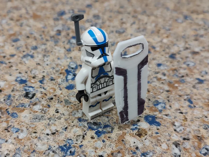 Legō Clone Trooper Shield