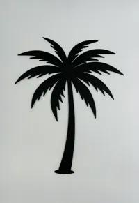 Palmier - décoration murale — photo 2