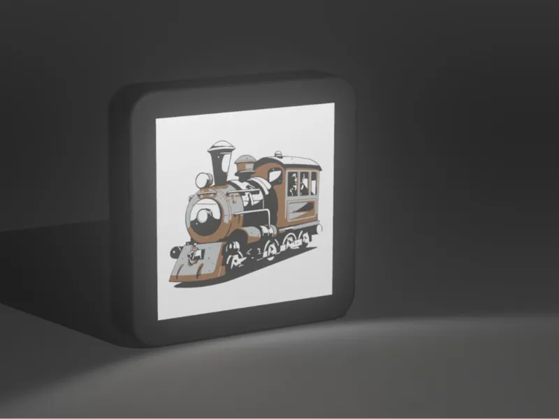 train light box