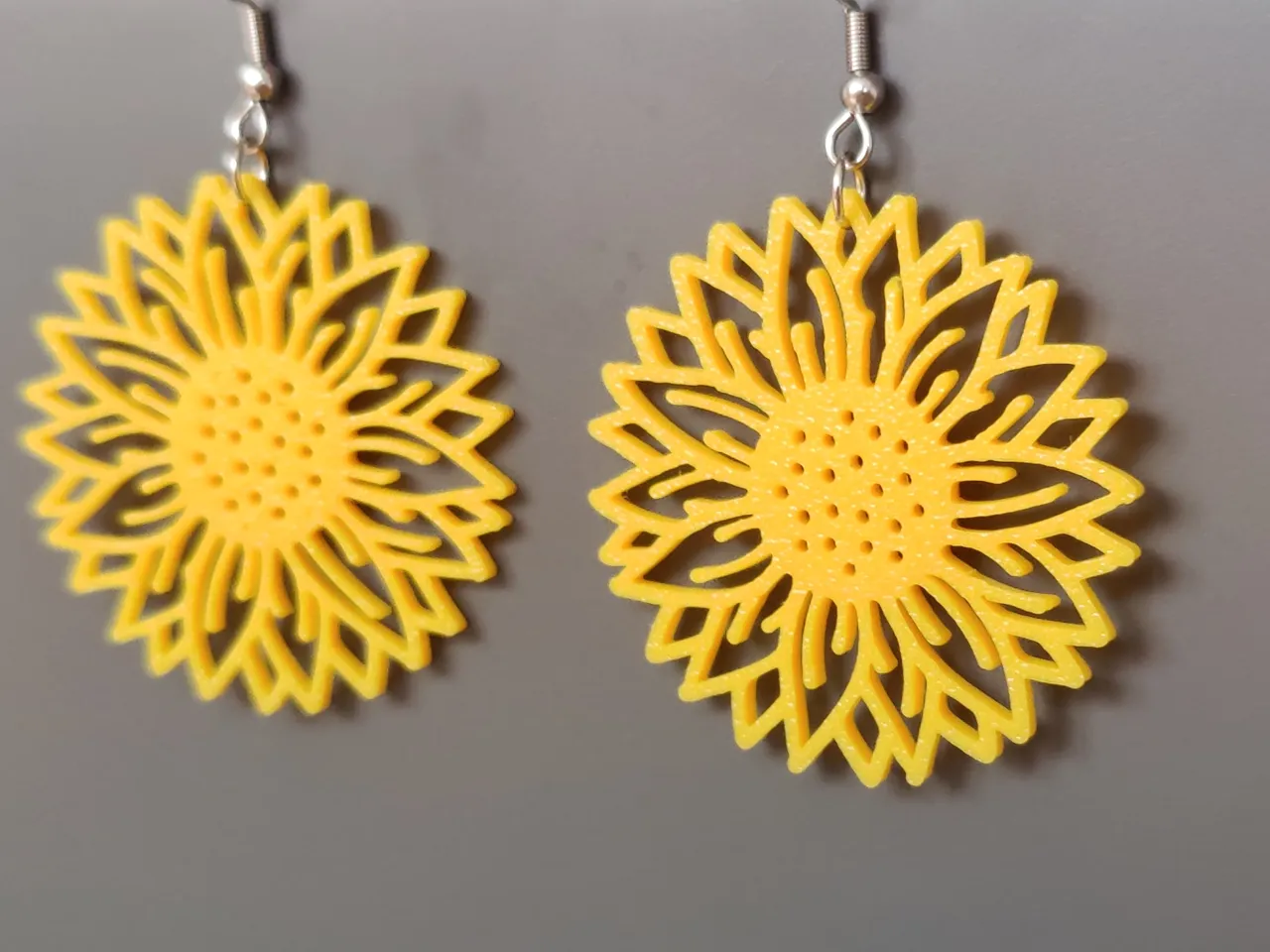 Sunflower Earring view 3