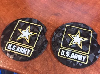 US Army Car Coasters