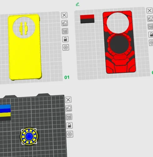 Miniatura 12 do modelo 3D 钢铁侠战甲手机壳