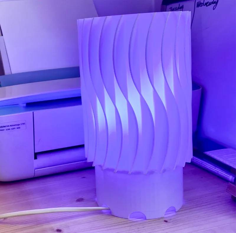 Support for wave lamp shade (v0.1 test)