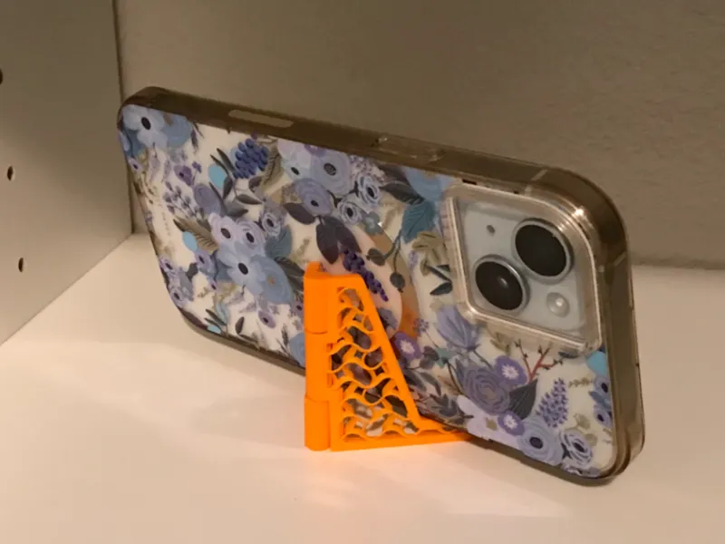 Foldable Phone Stand Small and Minimalistic