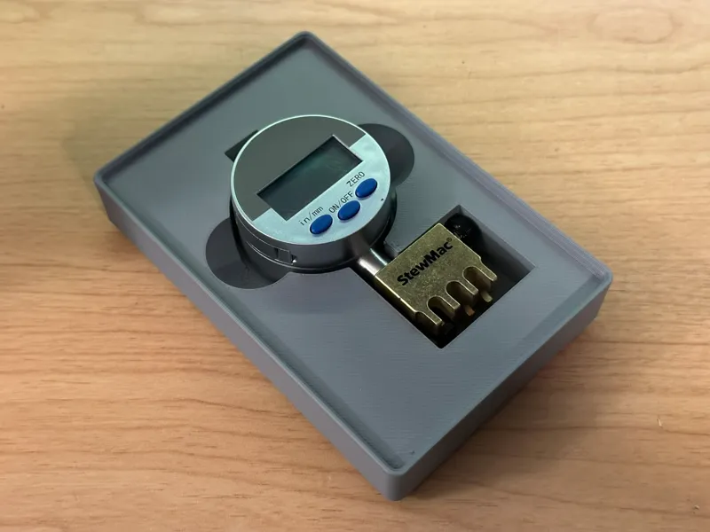 Stewmac Digital Nut Slotting Gauge Gridfinity