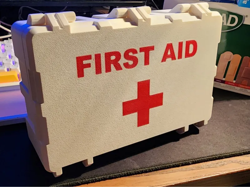Gridfinity First Aid Kit Rugged Box