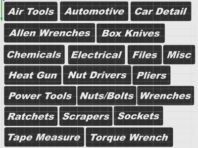 Tool Chest Magnets