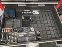 0.2mm layer, 2 walls, 15% infill, PLA, Bottom 3 drawers