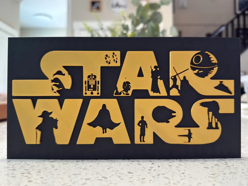 STAR WARS Display Plate