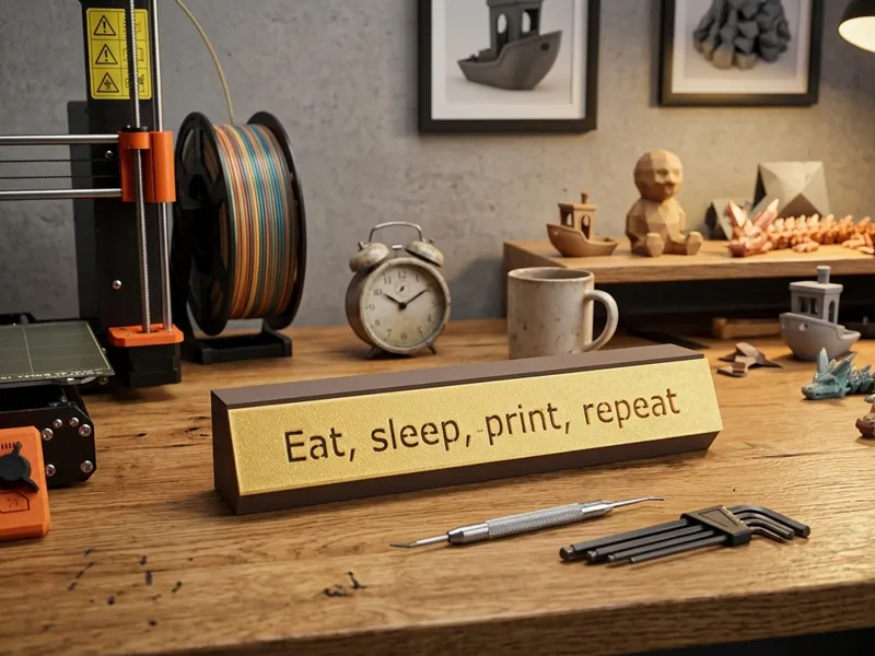 SwapSign – A Modular Desk Sign for Every Mood