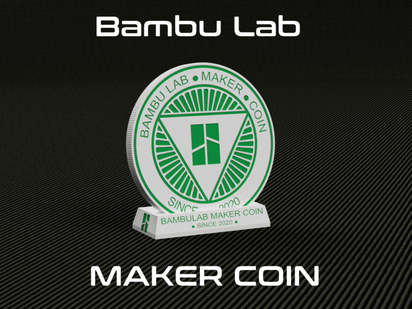 BambuLab - "Maker Coin" - Trophäe