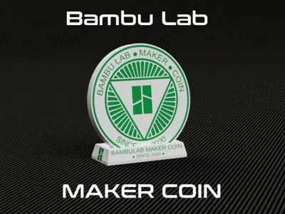 Bambulab - "Maker Coin" - Trophy