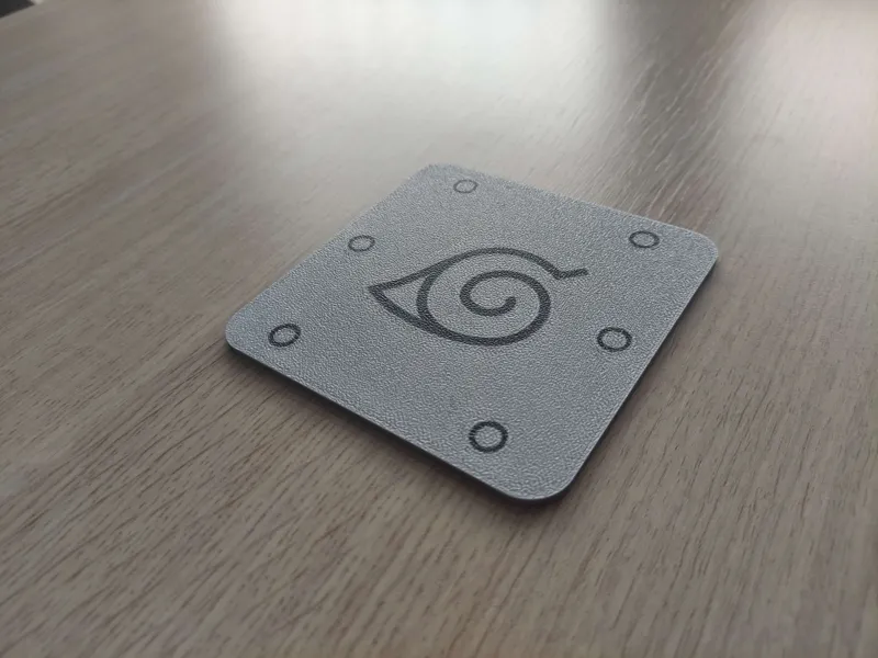 Naruto Headband Coasters