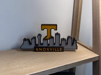 University of Tennessee Volunteers Skyline Plaque