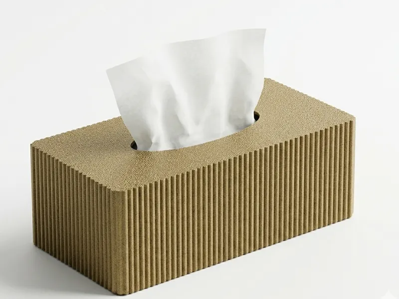 Standard Rectangular Tissue Box Cover