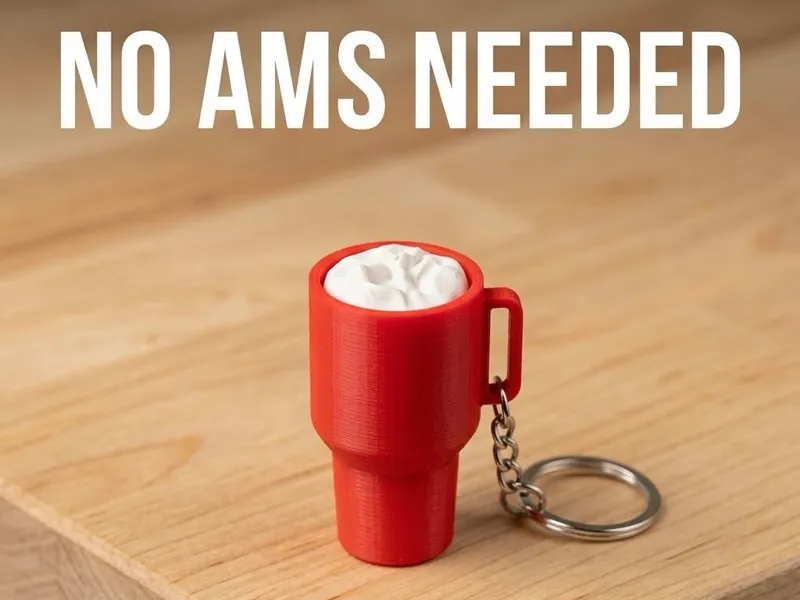 The Viral Tumbler Stanley Keychain