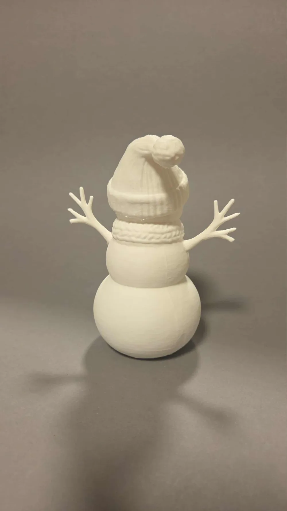 Glowing Christmas Snowman - Free 3D Print Model - MakerWorld