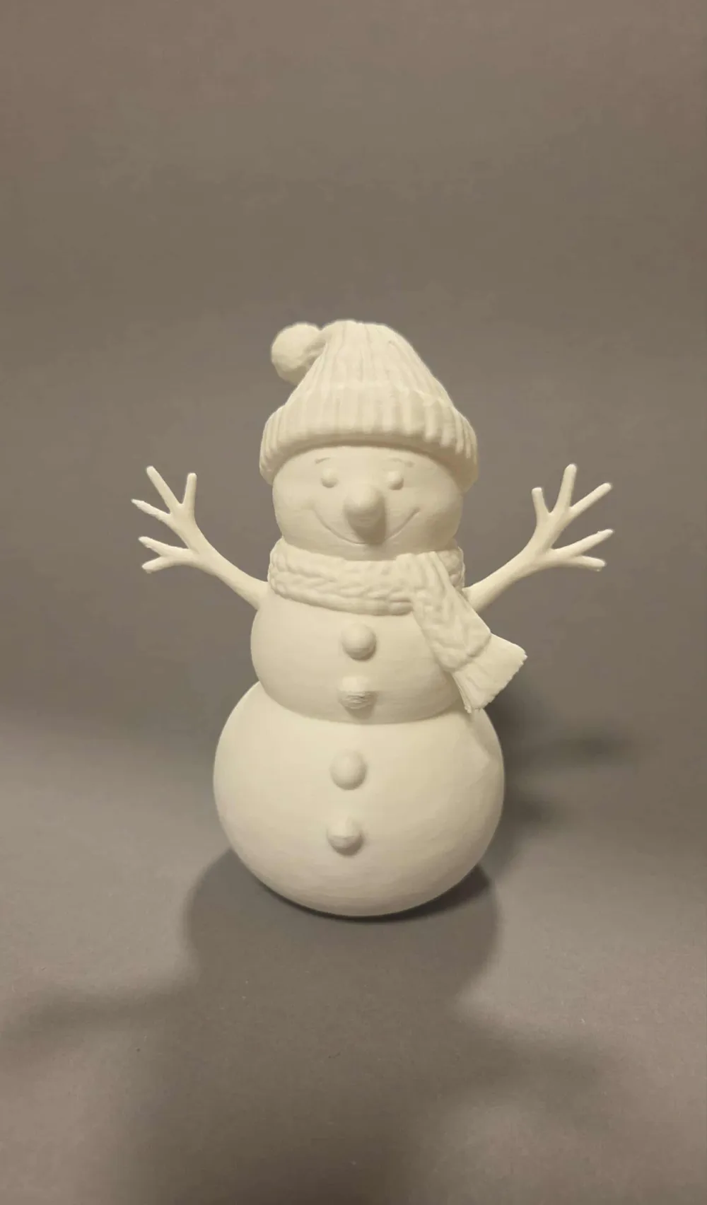 Glowing Christmas Snowman - Free 3D Print Model - MakerWorld